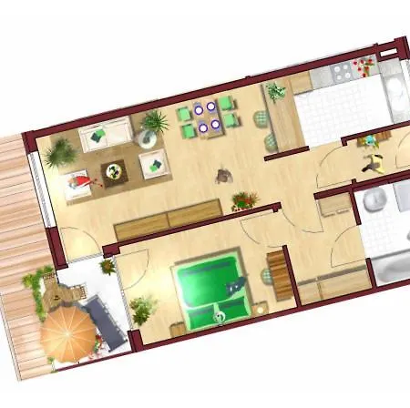 דירה Exklusive Familienapartment Alpin *