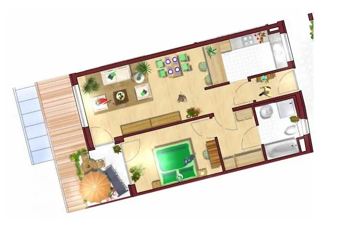 Apartmán Exklusive Familienapartment Alpin *